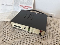 🍊Vintage 1990s Homebrew 60-Hz Frequency Energy Consumption Monitor!
