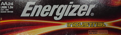 EN91 Industrial Alkaline Batteries, AA (Box of 144 Batteries) – Made in the USA