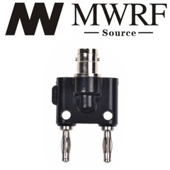BNC Female Jack to Two Dual Banana Male plug Coaxial Adapter (US Stock)