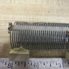 COIL AIRDUX style 1 in dia x 3 in long 16 TPI Cut at 1/2 inch