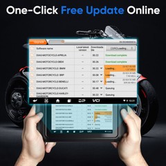 ANCEL MT700 Motorcycle All System OBD2 Scanner Diagnostic Scan Tool E-CU Coding