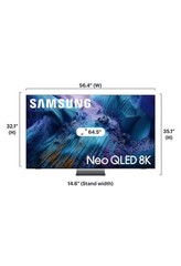 Samsung 65 inch Neo QLED 8K QN990F Vision AI Smart TV (2025)