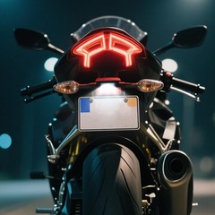 License Plate Light for Motorcycles,12V Shockproof and Sealing LED Motorcycle…