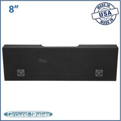 8″ dual ported sub box 07 – 25 chevy silverado regular-cab Subwoofer Enclosure