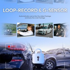 4K Dash Cam for Polestar 2 (2021–2026) WiFi App Control Loop Recording 64GB Card