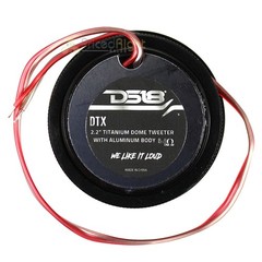 DS18 2.2″ Titanium Dome Tweeter with Aluminum Body 60 Watts Max 4 Ohm DTX Pair