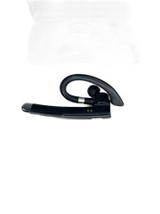 Bluetooth Wireless Ear Hook Headset with Charging Case & Digital Display Black