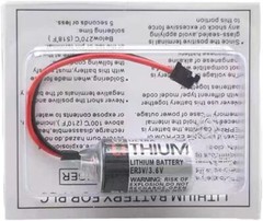 30 x JZSP-BA01 ER3V 1000m PLC Lithium Battery for Toshiba ER3V/3.6V with Plug
