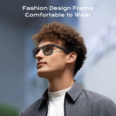 🥇Smart Glasses Photochromic Lenses Bluetooth Call Glasses Audio Eyewear Headset