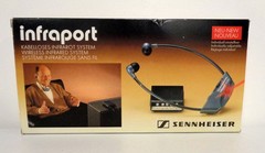 Sennheiser Infraport Ear Set 100 Wireless Hearing Amplifier TV Headphone NEW