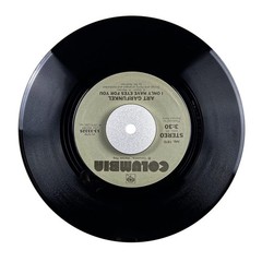 45 RPM Adapter Fits 7 Inch Vinyl Record Solid Aluminum Dome Turntable Black