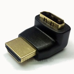 270/90 Degree Right Angle HDMI Male to Female Adapter Coupler Extender 1080p 4K