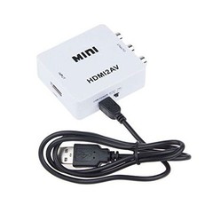 HDMI To AV RCA CVBS Adapter 1080P Audio Video Converter for PS3 PS4 DVD PC To TV