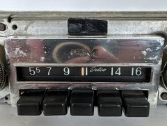 1972 GM Delco Chevy Blazer Push Button AM Radio Dial Knob Rare Vintage Read