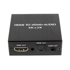 4K * 2K HDMI Stereo Audio Video Extractor Converter HDMI+ Optical SPDIF 3.5mm n