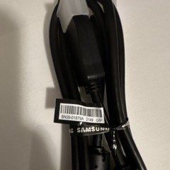Samsung BN39-01879A 6ft Black Display Cable, Standard Male to Male 1:1