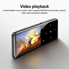 MP3 MP4 Music Player HiFi Lossless Sound Bluetooth Clip Voice Recorder FM Radio