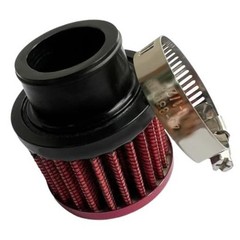 25mm 1″ Air Intake Filter – Cold Air Filter with Adjustable Clamp – Auto