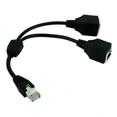 RJ45 Splitter Adapter 1 to 2/3 Ways CAT 7 6 5 LAN Ethernet Cable Connector