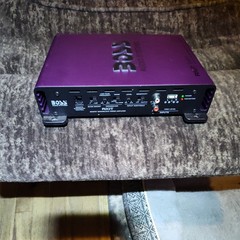 Monoblock Car Amplifier Metal Plastic 1100 Watts Low High Level Inputs
