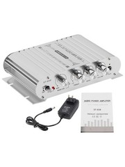2.1 Bluetooth Stereo Hifi Car Amplifier Amp Sound Speaker EDR Audio LED Home💫