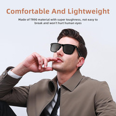Smart Sunglasses, 5.3 Bluetooth Audio Glasses for Men Women, Remote Photography