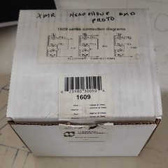 Hammond 1609 Audio Transformer 10W 10,000 Ohm C.T. 4/8/16 Ohm Output