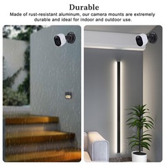 For Arlo Pro Security – 4Pack Flexible Camera Wall Mount Bracket Outdoor Indoor