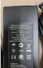 120W AC Adapter Charger for Inogen G5 Portable BA-501 MANGO120S-24CB-ING, 24V 5A