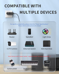 6V 2A Power Adapter Charger [AC 6 Volts 2 Amps Regulated Switching Power Supply]