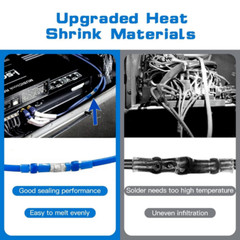 400/160PCS Waterproof Solder Stick Seal Sleeve Heat Shrink Butt Wire Connectors