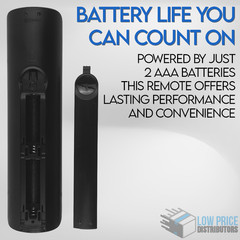 Replacement Remote for Samsung 4K Smart TV | Works with UHD MU NU RU Series New