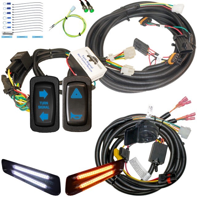 Plug And Play Turn Signal Kit For 2025 Polaris Ranger XP 1000 25 Street Legal