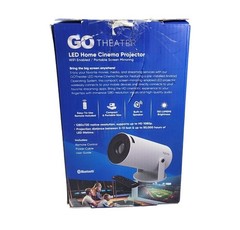 Tzumi GO Theater Mini Projector WiFi BT LED 720p HD 1080 Support Open Box