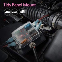 6way Rv Fuse Block Blade Fuse Box Dc12~32v 12v Junction Box Led Indicator Fuse B