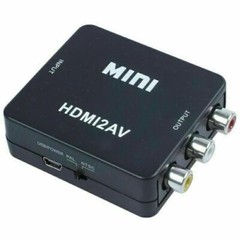 HDMI To RCA AV Converter Adapter 1080P CVBs 3RCA For Video Audio Xbox TV PC DVD