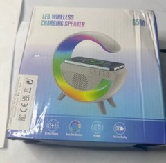 LED Wireless Charging Speaker, Several Color Sequences, NEW