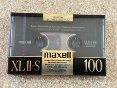 NEW Sealed Two Maxell XLII-3 100 Minutes Audio Cassette Tapes High Bias Japan