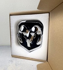Chrome RAM Grille Emblem – Fits 2013–2018 RAM 1500, 2500, 3500 – Durable ABS