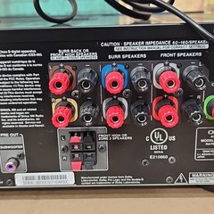 Onkyo TX-SR508 HDMI 7.1 Channel AV 560W Home Theater Receiver NO REMOTE