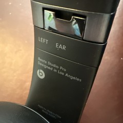 Beats Studio Pro Wireless Bluetooth On-Ear Headphones Black w/ Case – OPEN