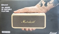 Marshall – Emberton II Portable Bluetooth Speaker ip67 Water, Cream, 30+ Hours