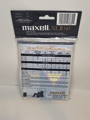 Maxell XLII High Bias Audio Cassette Tapes 2-Pack