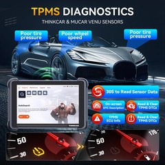 ThinkScan 689BT OBD2 Scanner + TPMS Tool with 4 Sensors & Life Free Update