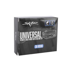NEW SKAR AUDIO UNIVERSAL REMOTE BASS KNOB WITH DIGITAL VOLTMETER (SK-RBVM)