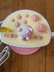Hello Kitty Sanrio RCA Alarm Clock Radio Pink Teacup AM/FM Decor Digital WORKS