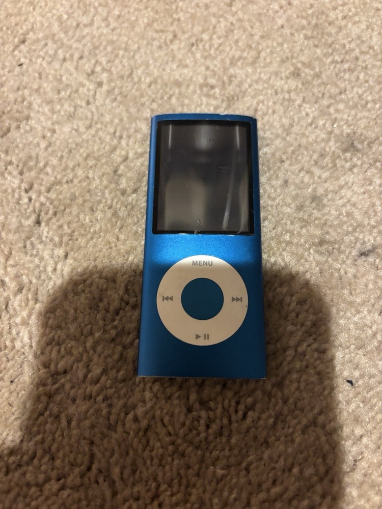 Apple iPod Nano 4th Generation MP3 Player 8GB A1285 Blue – Tested