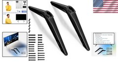 Quick Install TCL TV Base Stand – Supports 28″ to 65″ TVs, Durable ABS