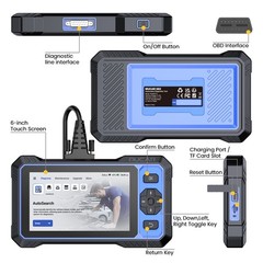 2026 MUCAR 682 AI All System Diagnostic Tool OBD2 Scanner CANFD FCA Action Test