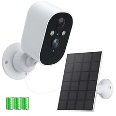 4PK Wireless Security Camera 1080P WiFi Solar Battery Camera Audio Monitor CCTV